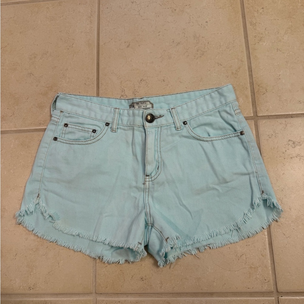 Free People Denim Shorts
